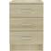 vidaXL 38x35x56cm Sonoma Oak Sengebord 35x38cm