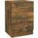 vidaXL 815321 Smoked Oak Sengebord 35x38cm