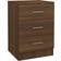 vidaXL 38x35x56cm Brown Oak Sengebord 35x38cm