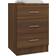 vidaXL 38x35x56cm Brown Oak Bedside Table 35x38cm