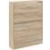 vidaXL 59x17x81cm Oak Skostativ 59x81cm