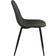 AC Design Furniture Linea Dark Grey/Black Køkkenstol 84cm 4stk