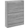 vidaXL 59x17x81cm Grey Sonoma Skostativ 59x81cm