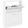 vidaXL 59x17x81cm White Skostativ 59x81cm