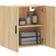 vidaXL 60x31x60cm Sonoma Oak Vægskab 60x60cm