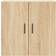 vidaXL 60x31x60cm Sonoma Oak Armario de Pared 60x60cm