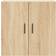 vidaXL 60x31x60cm Sonoma Oak Vægskab 60x60cm