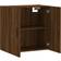 vidaXL 60x31x60cm Brown Oak Väggskåp 60x60cm