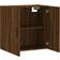 vidaXL 60x31x60cm Brown Oak Veggskap 60x60cm