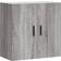 vidaXL 60x31x60cm Grey Sonoma Vægskab 60x60cm