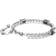 Swarovski Matrix Tennis Bracelet - Silver/Green/Transparent