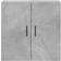 vidaXL 60x31x60cm Concrete Grey Wall Cabinet 60x60cm