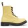 Dr. Martens 1460 Women's Black Eyelet Lace Up Boots - Lemon Yellow