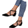 Shein Simple And Fashionable Pointed - Black