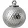 Lyngby Porcelæn Rhombe Soft Silver Dekoration