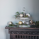 Lyngby Porcelæn Rhombe Dark Grey Dekoration