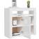 vidaXL 804334 White High Gloss Skænk 80x75cm