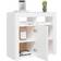 vidaXL 804328 White Skænk 80x75cm