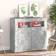 vidaXL 804332 Concrete Grey Sideboard 80x75cm