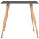 vidaXL MDF Gray /Oak Dining Table 31.7x31.7"