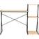 vidaXL 20289 Black/Oak Skrivbord 50x116cm