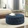 modway Amour Button-Tufted Azure Pouffe 16.5"