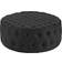 modway Amour Button-Tufted Black Pouffe 16.5"