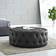 modway Amour Button-Tufted Black Pouffe 16.5"