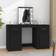 vidaXL 130x50x132.5cm Black