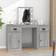 vidaXL 130x50x132.5cm Grey Sonoma