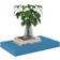 vidaXL 326614 Blue Vägghylla 40cm 4st