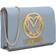 Love Moschino Logo Plaque Shoulder Bag - Blue
