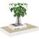vidaXL 326572 Oak/White Wall Shelf 40cm 4pcs