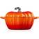 Le Creuset Signature Volcanic Cast Iron Pumpkin with lid 3.7 L 24 cm
