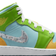 Nike Air Jordan 1 Mid SE GS - Glacier Ice/Citron Pulse/Action Green/White