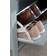 Freemans Deluxe Two Tier Grey Shoe Rack 80x108.5cm