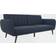 Novogratz Brittany Blue Sofa 81.5" 3 Seater