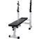 vidaXL Fitness Workout Bench Straight Weight