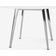 Montana Furniture JW120 White Silk Laminate Matbord 120cm