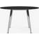 Montana Furniture JW120 Black Linoleum Matbord 120cm