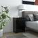vidaXL Engineered Wood Black Sängbord 35x40cm 2st