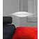 Piet Hein Sinus opal Pendant Lamp 55cm