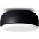 Northern Lighting Over Me Black Ceiling Flush Light ∅ 30cm