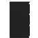 vidaXL Bed Cabinet Black Nattbord 35x40cm