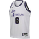 Nike LeBron James White Los Angeles Lakers Swingman Jersey City Edition