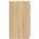 vidaXL Bed Cabinet Sonoma Oak Sängbord 35x40cm