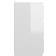 vidaXL Bed Cabinet High Gloss White Sängbord 35x40cm