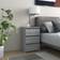 vidaXL Bed Cabinet Grey Sonoma