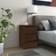 vidaXL Bed Cabinet Brown Oak Sengebord 35x40cm