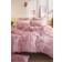 Groundlevel Yeti Duvet Cover Pink (200x200cm)